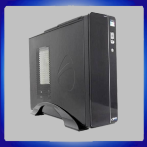 Gabinete ACTECK BERN, Slimline, PC, Micro ATX, Negro, 500 W